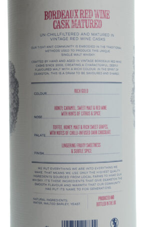 70cl Deanston 9 Y Bordeaux finish 2008  58.7° - Afbeelding 4