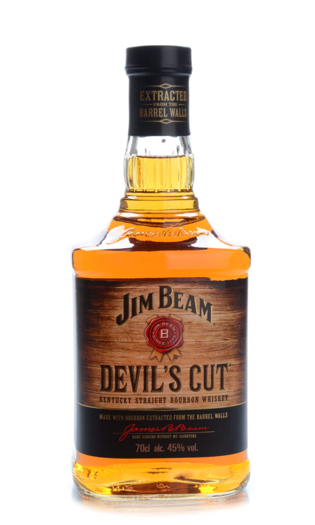 Jim Beam Devils Cut 45°