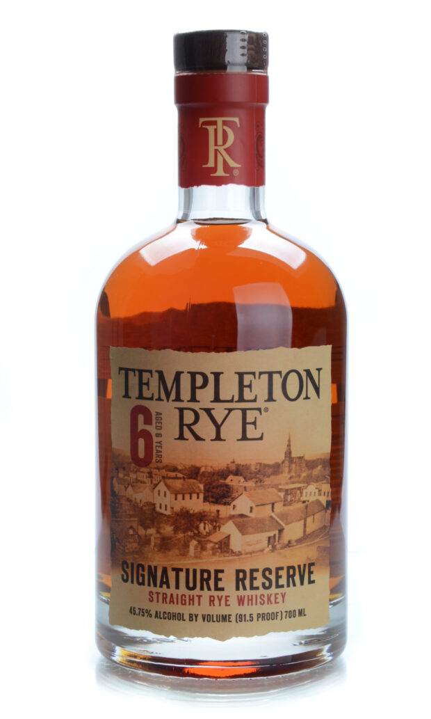70cl Templeton Rye 6 Y  45.75°