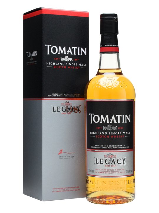 70cl Tomatin: Legacy 43°